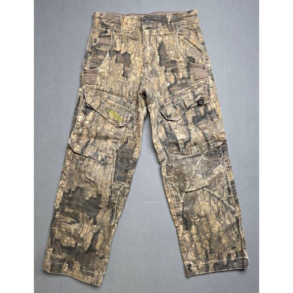Magellan Realtree Timber Camo Cargo Pants Youth XS (23x21.5)  Adjustable - Picture 1 of 5